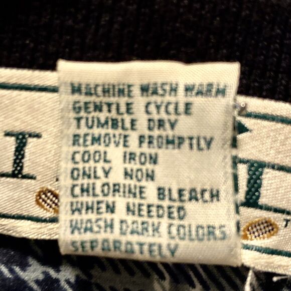 IZOD Golf Vest Adult Large Blue Green Plaid Windbreaker Casual Grandpa C… - Picture 4 of 6